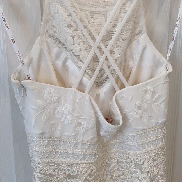 Sue Wong lace dress, size 0 - Picture 3 of 6